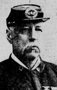 Brevet Brigadier-General John Peter Shindel shown here in 1897 as Commander-in-Chief of the Grand Army of the Republic.