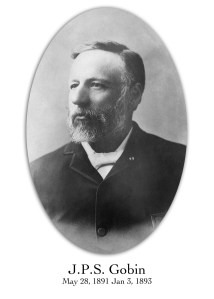 John Peter Shindel Gobin, Portrait, Senate of Pennsylvania, 1891-1893 (public domain).