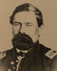 Captain Henry Durant ("H.D.") Woodruff, commanding officer of Company D, 2nd Pennsylvania Volunteers (April-July 1861) and Company D, 47th Pennsylvania Volunteers (31 August 1861 - 18 September 1864); public domain.