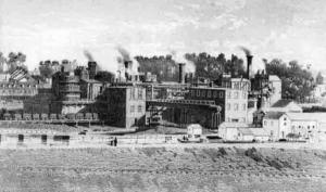 Allentown, Pennsylvania (c. 1865, public domain).