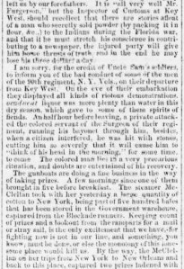 Henry D. Wharton's Letter Home, 3 May 1863, part 2 (Sunbury American, 30 May 1863)