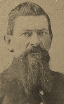 Captain James Kacy, Commanding Officer, Company H, 47th Pennsylvania Volunteers (1861-1864, public domain).