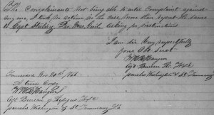 Washington Hangen's Freedmen's Bureau Update re: St. Tammany Parish, LA Church Shooting, p. 2 (20 November 1866, public domain).