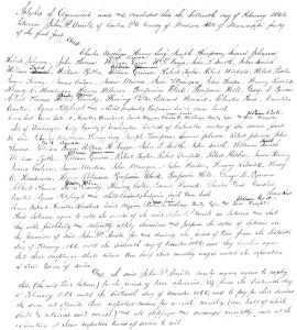 Blanchard-Bullard_Madison Co., MS_Freedmen's Bureau Contract, Feb-Dec 1866, p. 1